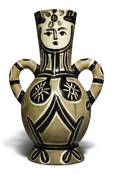View full screen - View 1 of Lot 44. PABLO PICASSO | VASE DEUX ANSES HAUTES (A. R. 213).
