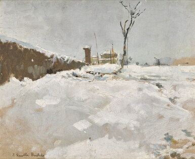 View full screen - View 1 of Lot 20. JOAQUÍN SOROLLA | Efecto Nieve (Snow Effect).