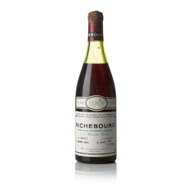 View full screen - View 1 of Lot 263. Richebourg 1985 Domaine de la Romanée-Conti (1 BT).