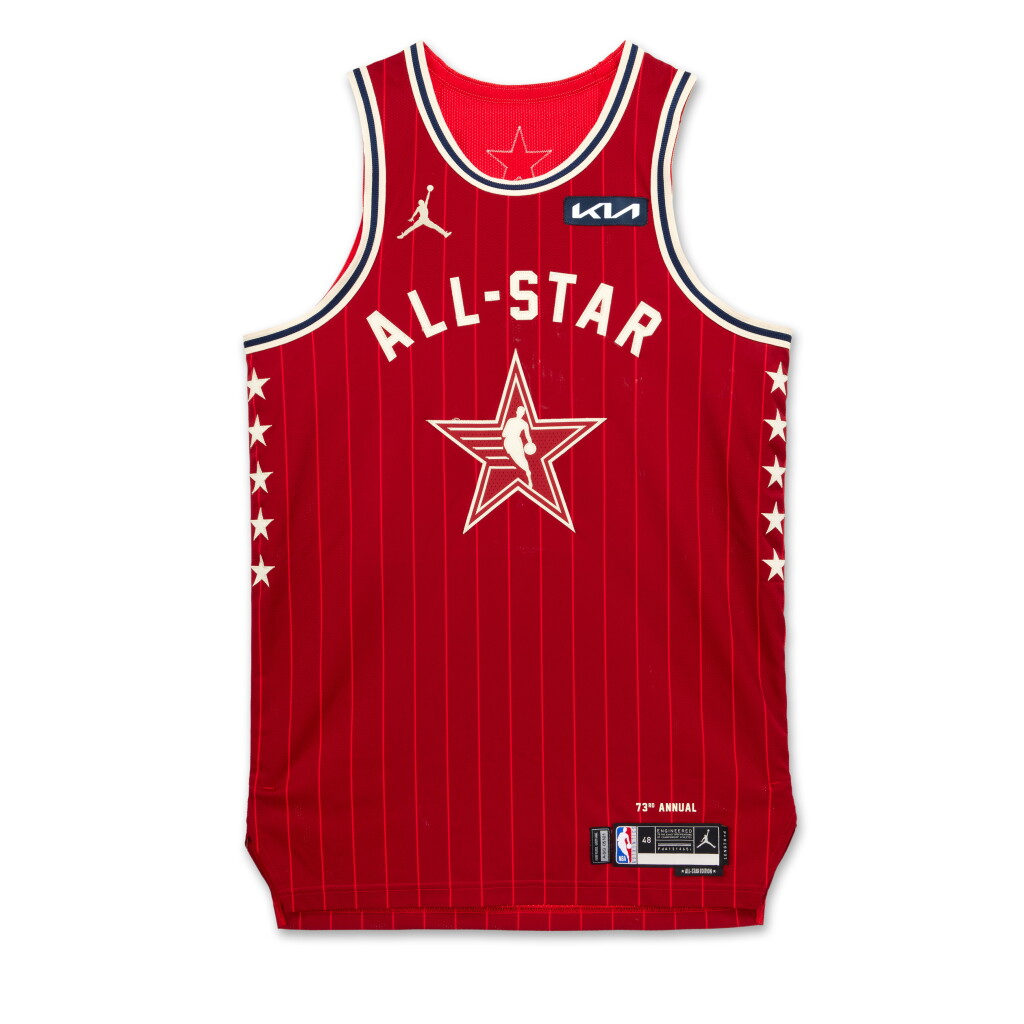 View full screen - View 1 of Lot 17. Devin Booker Game Worn ‘NBA All-Star Game’ Complete Uniform .