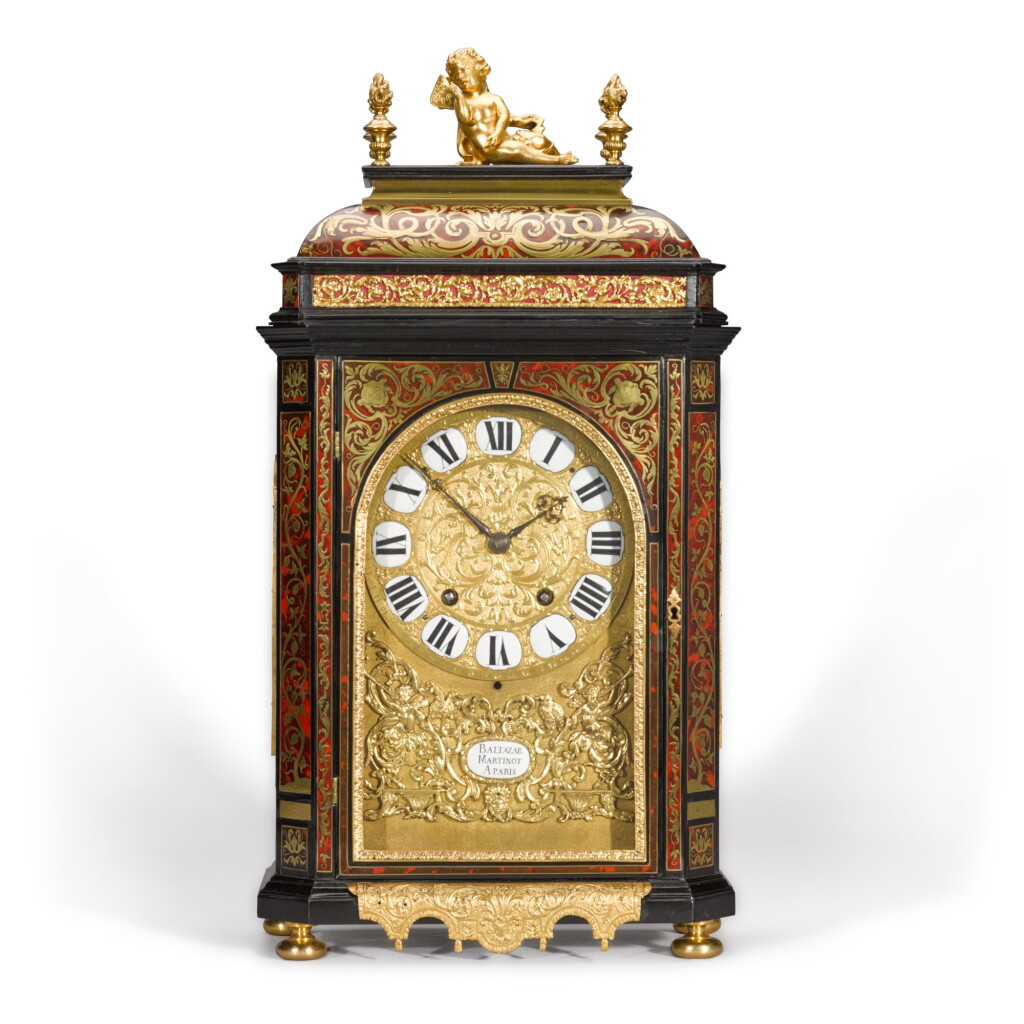 View full screen - View 1 of Lot 9. A Louis XIV ebony, walnut and turtleshell boulle religeuse, Baltazar Martinot, Paris, circa 1700.