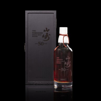 View full screen - View 1 of Lot 1. The Yamazaki 50 Year Old 3rd Release 2011 57.0 abv NV (1 BT70).