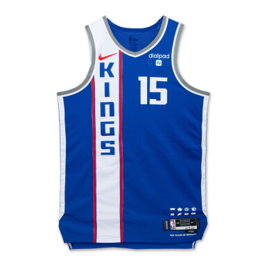 View full screen - View 1 of Lot 133. Davion Mitchell Sacramento Kings 2023-2024 In-Season Tournament Game Worn City Edition Jersey.