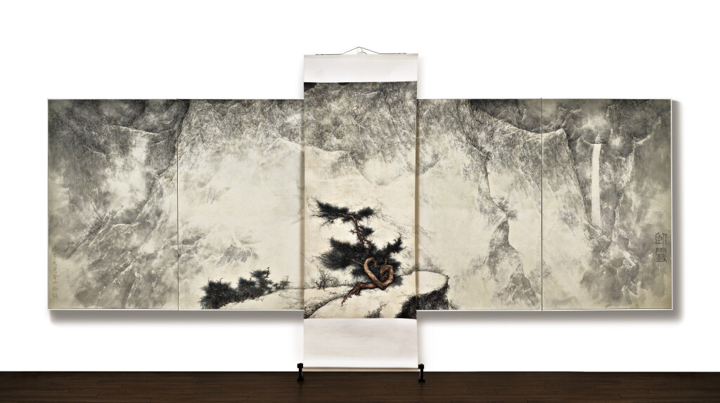 View full screen - View 1 of Lot 1028. LI HUAYI 李華弌 | LYING ON SNOW 臥雪.