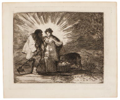 View full screen - View 1 of Lot 348. Esto es lo Verdadero (This is the Truth) (Delteil 201; Harris 202).