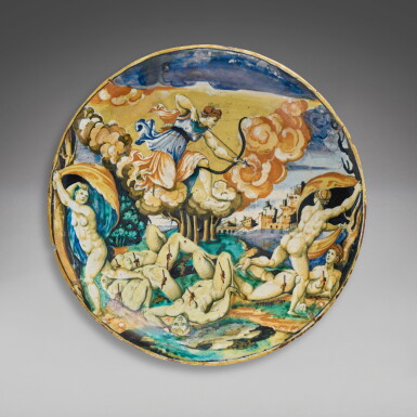 View full screen - View 1 of Lot 669. Italian, Urbino, circa 1540-50.