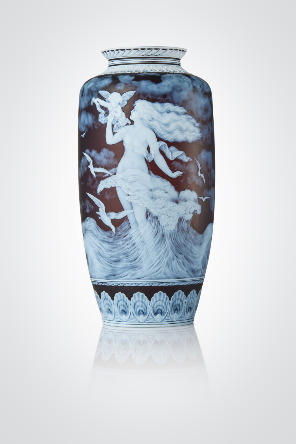 View full screen - View 1 of Lot 438. "Aphrodite" Vase.