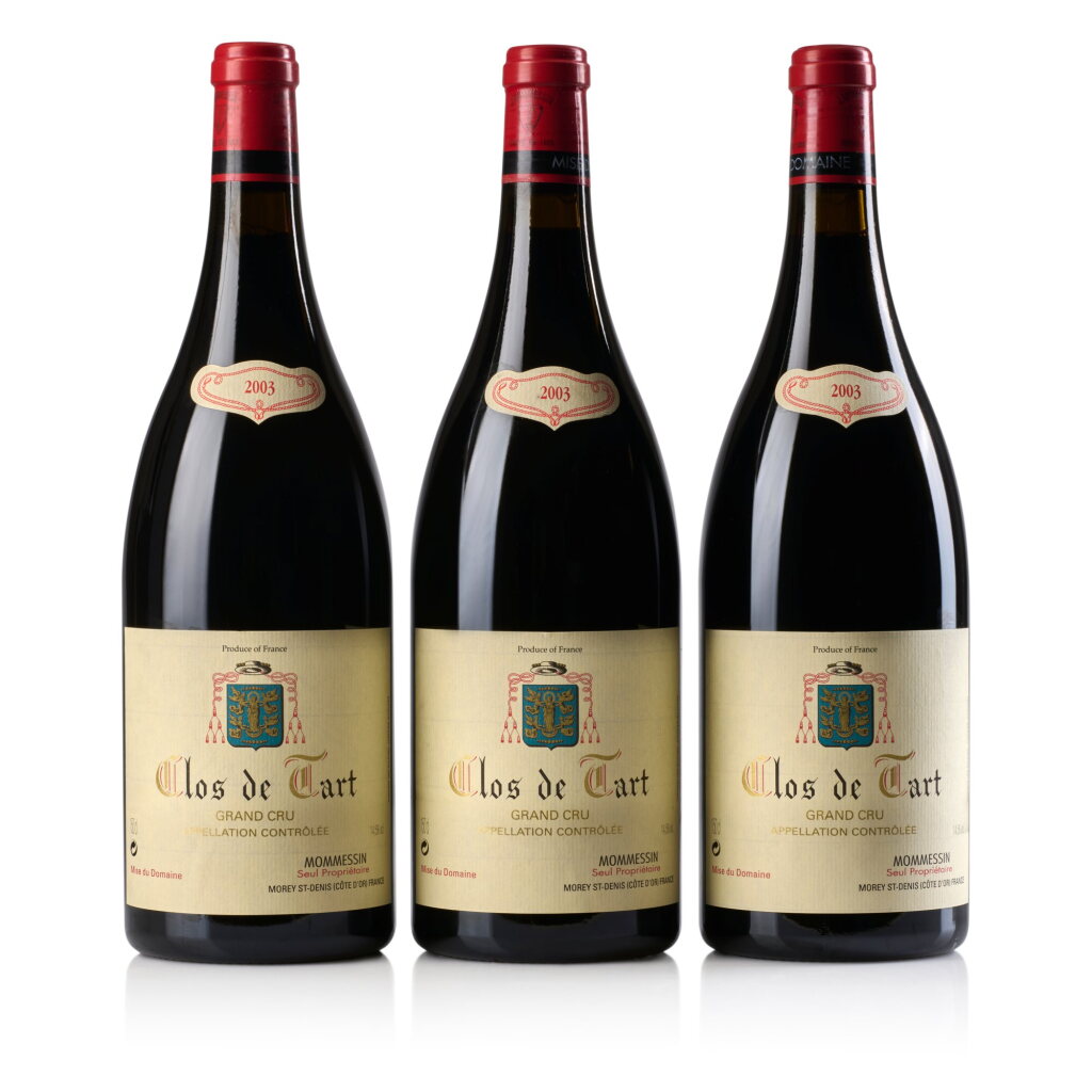 View full screen - View 1 of Lot 203. Clos de Tart 2003 Mommessin (6 MAG).