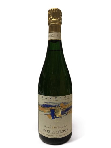 View full screen - View 1 of Lot 6. Jacques Selosse, Grand Cru, Blanc de Blancs 1990 (6 BT).