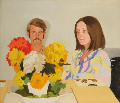 View full screen - View 1 of Lot 316. Double Portrait (Mr. and Mrs. Reynold Hardie).