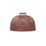A peachbloom-glazed 'beehive' waterpot (Taibaizun), 19th / 20th century