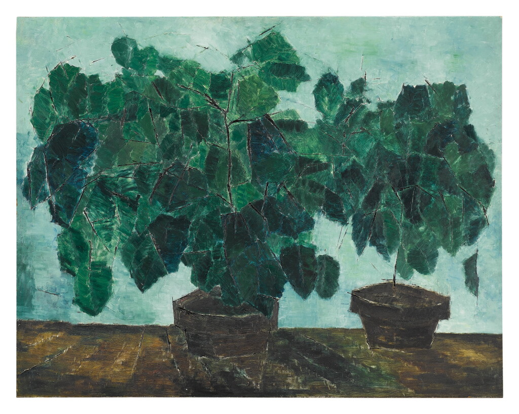 View full screen - View 1 of Lot 10. KAZUO NAKAMURA | TWO PLANTS.