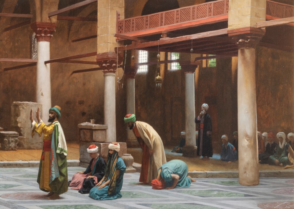 JEAN-LÉON GÉRÔME | PRAYERS IN THE MOSQUE | Important Works from the Najd Collection | 2019 | Sotheby's