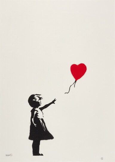 View full screen - View of Girl With Balloon.