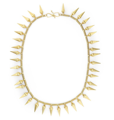 View full screen - View 1 of Lot 58. COLLIER OR | GOLD NECKLACE.