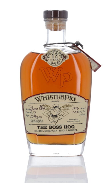 View full screen - View 1 of Lot 503. WhistlePig The Boss Hog 1st Edition 12 Year Old 134.2 Proof NV (1 Bottle 75cl).