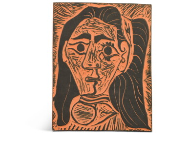 View full screen - View 1 of Lot 58. PABLO PICASSO | FEMME AUX CHEVEUX FLOUS (A. R. 520).