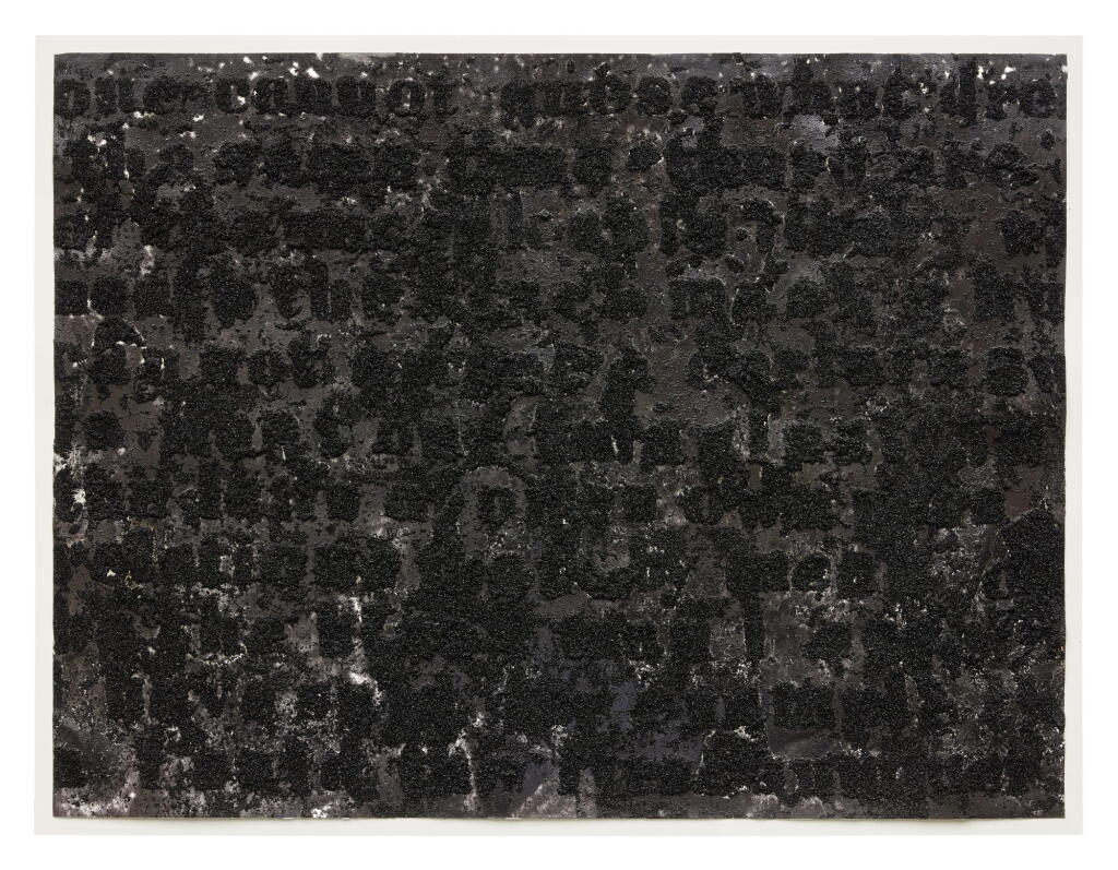 View full screen - View 1 of Lot 209. Untitled (fire next time/crowd) #2.