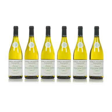 View full screen - View 1 of Lot 455. Chablis, Vaillons 2017 William Fèvre (6 BT).