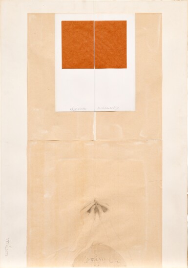 View full screen - View 1 of Lot 38. Due mani e una matita (Raddoppiare dimezzando).