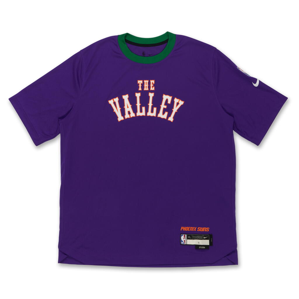View full screen - View 1 of Lot 72. Oso Ighodaro Phoenix Suns 2024-2025 City Edition Warmup Set .