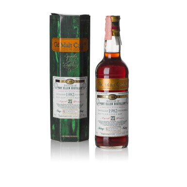 View full screen - View 1 of Lot 367. Port Ellen Douglas Laing Old Malt Cask 21 Year Old 50.0 abv NV.