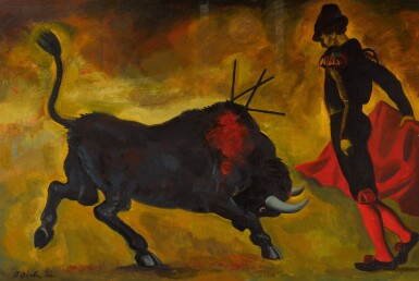 View full screen - View 1 of Lot 171. Bullfighter.