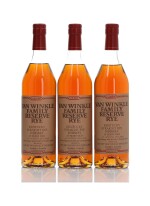 Van Winkle 13 Year Old Family Reserve Rye 95.6 Proof NV (3 Bottles 75cl)