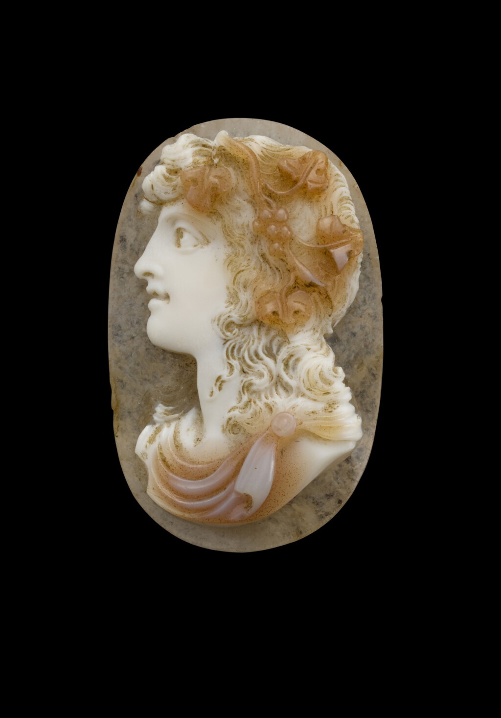 View full screen - View 1 of Lot 73. ITALIAN, CIRCA 1800 | CAMEO WITH A BACCHANTE.