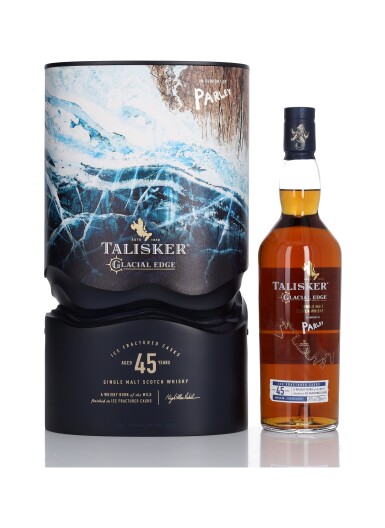 View full screen - View 1 of Lot 144. Talisker Glacial Edge 45 Year Old 49.8 abv NV (1 Bottle 70cl).