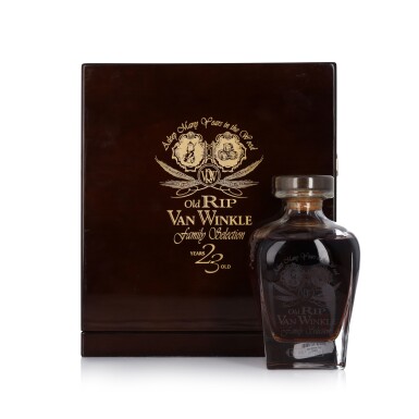 View full screen - View 1 of Lot 55. Old Rip Van Winkle 23 Year Old Decanter 114 Proof 1986 (1 BT 75cl).