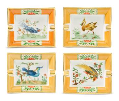 View full screen - View 1 of Lot 38. Oriental Birds Ashtray, 1992.