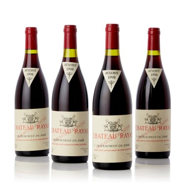 View full screen - View 1 of Lot 9569. Châteauneuf du Pape, Château Rayas 1998 (12 BT).