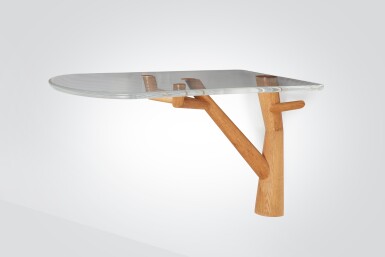 View full screen - View 1 of Lot 119. Unique "Seche" Console Table.