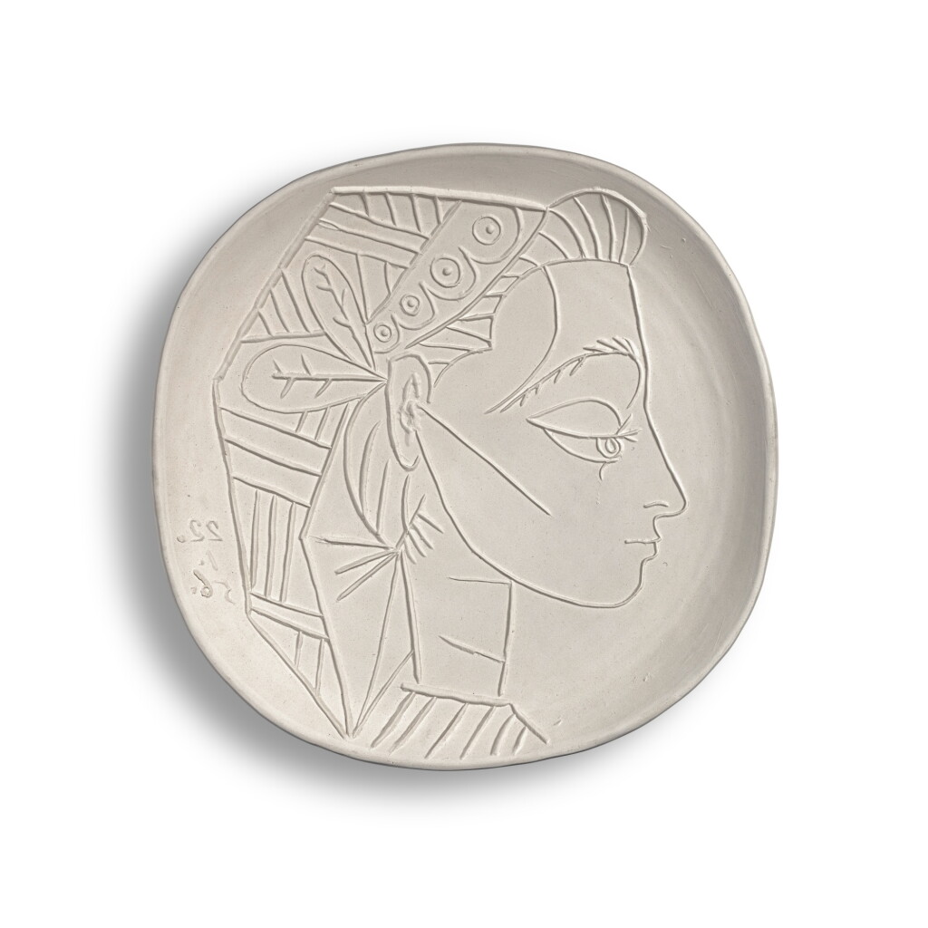 View full screen - View 1 of Lot 868. Profil de Jacqueline (Alain Ramié 309).