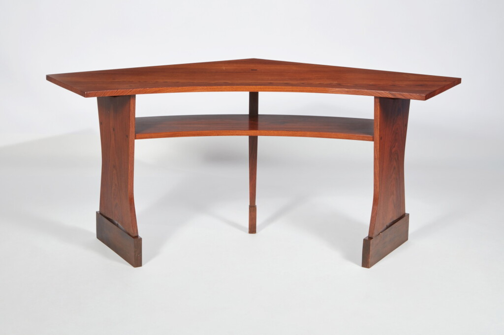 View full screen - View 1 of Lot 124. George Nakashima, Corner Table.
