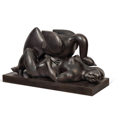 View full screen - View 1 of Lot 410. Leda and the Swan.