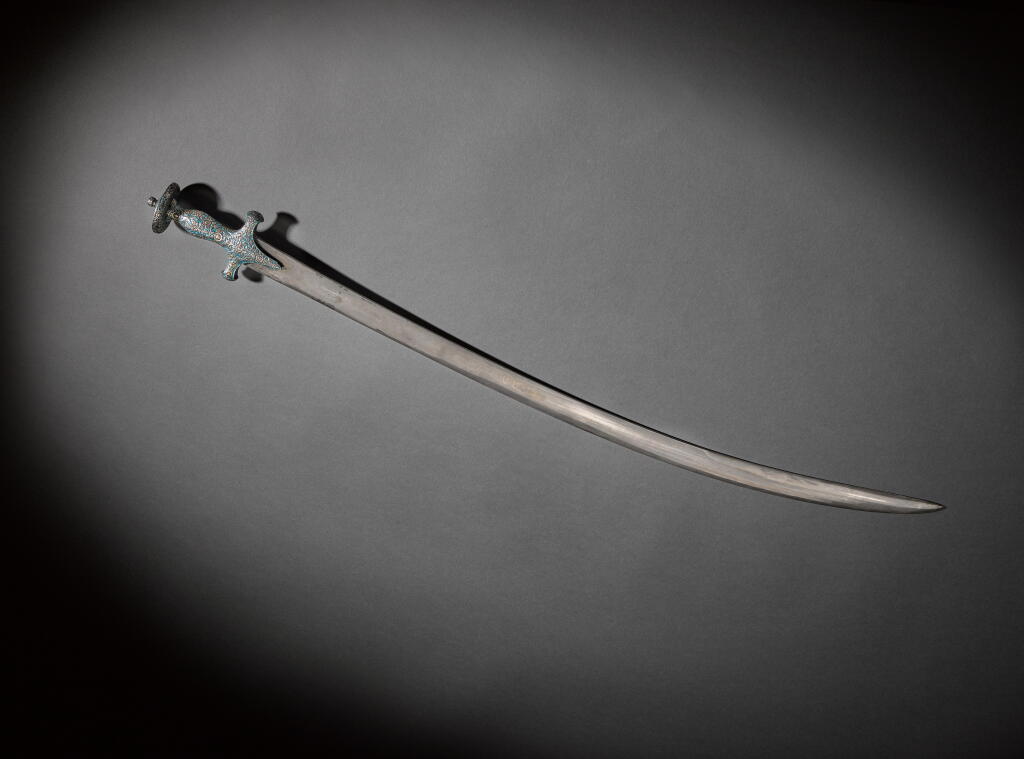 View full screen - View 1 of Lot 36. The ‘World-Capturer’ Sword of Shah Jahan, Blade: North India, 17th Century.