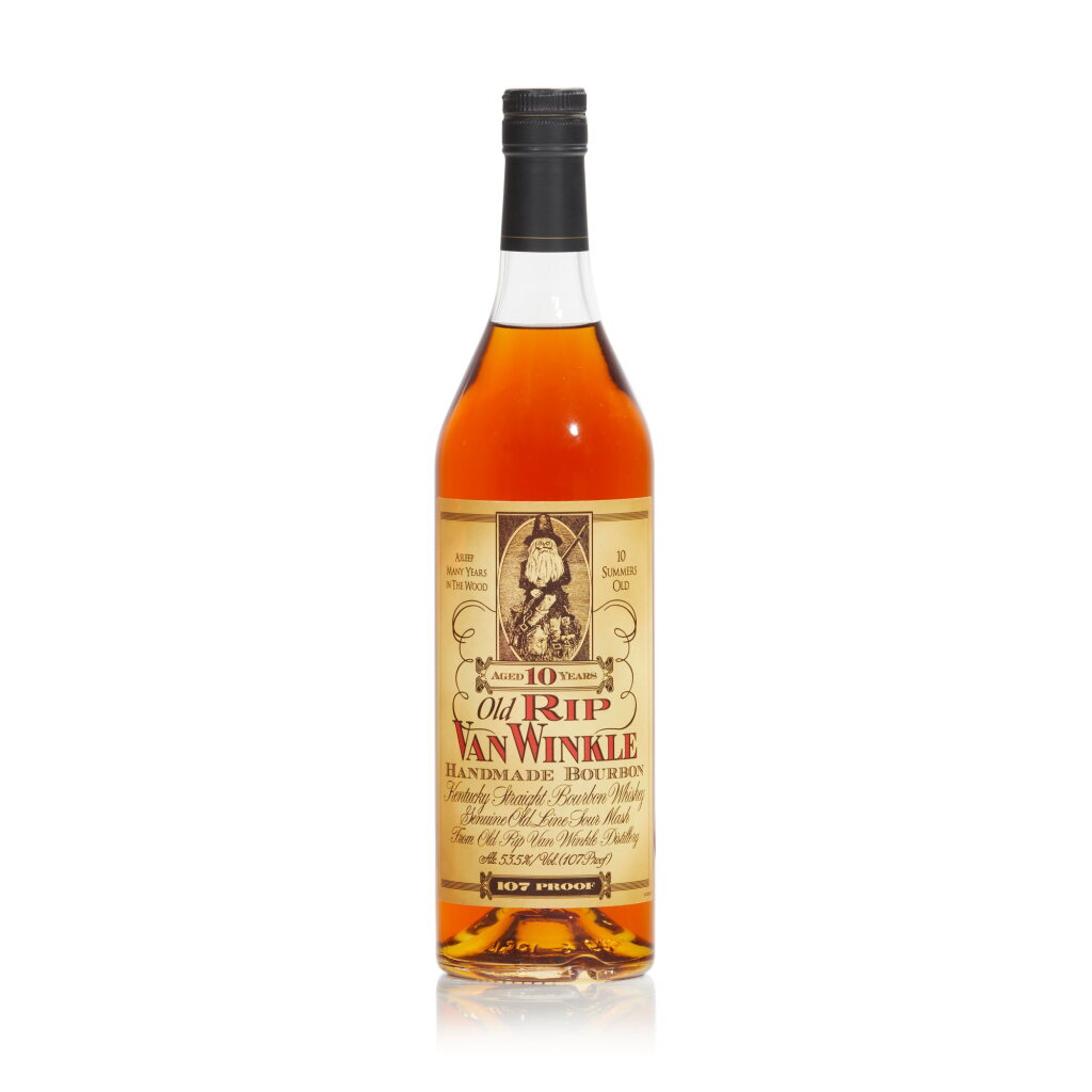 View full screen - View 1 of Lot 480. Old Rip Van Winkle 10 Year Old 107 proof NV (1 BT75).