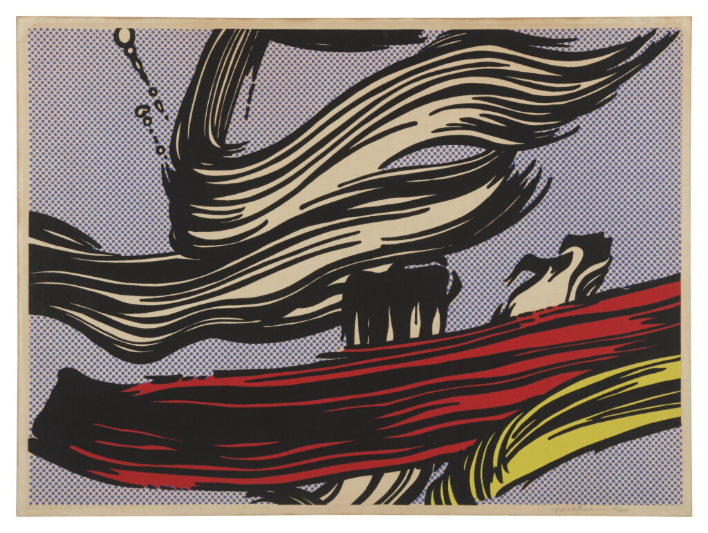 View full screen - View 1 of Lot 193. Brushstrokes (Corlett 45).