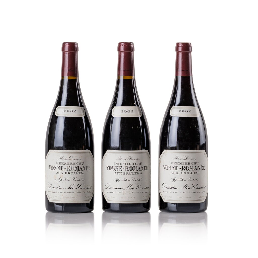 View full screen - View 1 of Lot 139. Vosne Romanée, Aux Brûlées 2002 Méo-Camuzet (3 BT).