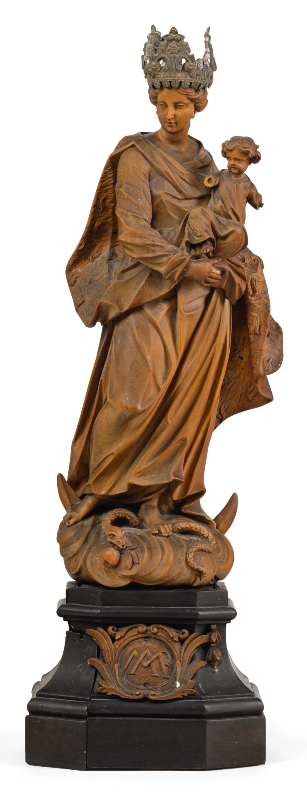 View full screen - View 1 of Lot 172. CIRCLE OF GABRIEL GRUPELLO (1644-1730) SOUTHERN NETHERLANDISH, EARLY 18TH CENTURY | Virgin of the Immaculate Conception.