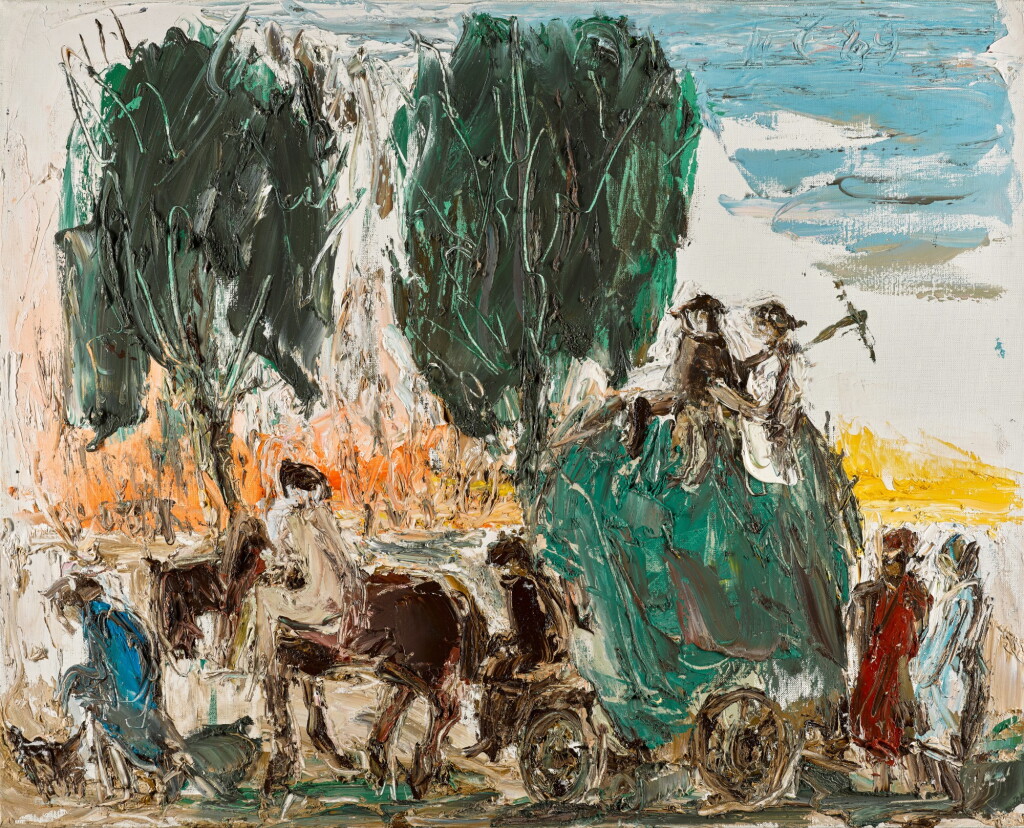 View full screen - View 1 of Lot 377. The Hay Wagon.