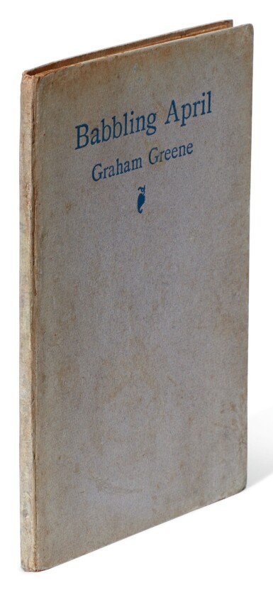 View full screen - View 1 of Lot 114. GREENE | Babbling April, 1925, presentation copy, together with two ALS.