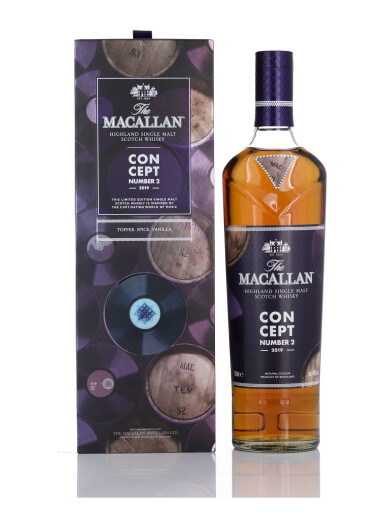View full screen - View 1 of Lot 80. The Macallan Concept No.2 40.0 abv NV (1 BT 75cl).