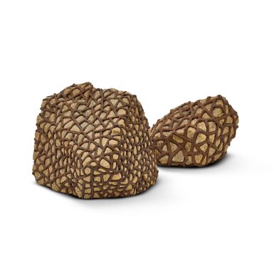 View full screen - View 1 of Lot 665. Sui Jianguo 隋建國 | Earthly Force (Two Works) 地罣(兩件作品).