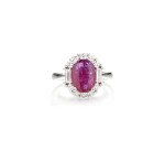 RUBY AND DIAMOND RING