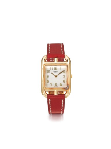 View full screen - View 1 of Lot 51. HERMÈS | CAPE COD, A YELLOW GOLD WRISTWATCH CIRCA 2005.