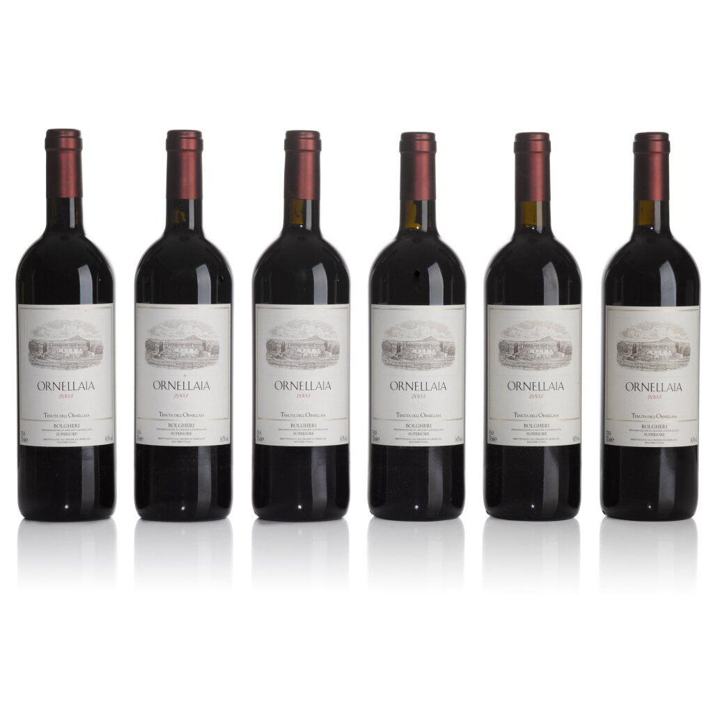 View full screen - View 1 of Lot 585. Ornellaia 2003 (6 BT).