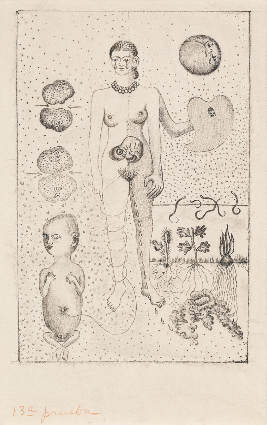 View full screen - View 1 of Lot 528. The Miscarriage (Frida and the Miscarriage).